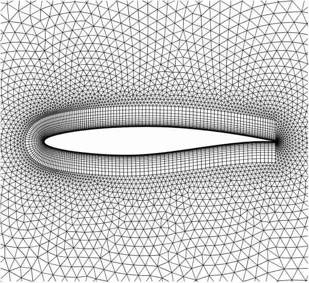 O Grid Mesh for CFD