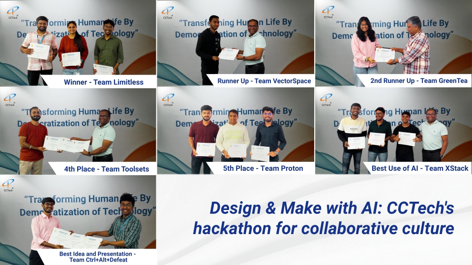Design & Make with AI: CCTech's Hackathon for Collaborative Culture