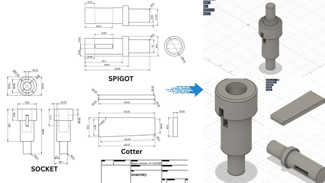 CCTech’s Hackathon Solution: 2D to 3D CAD Conversion