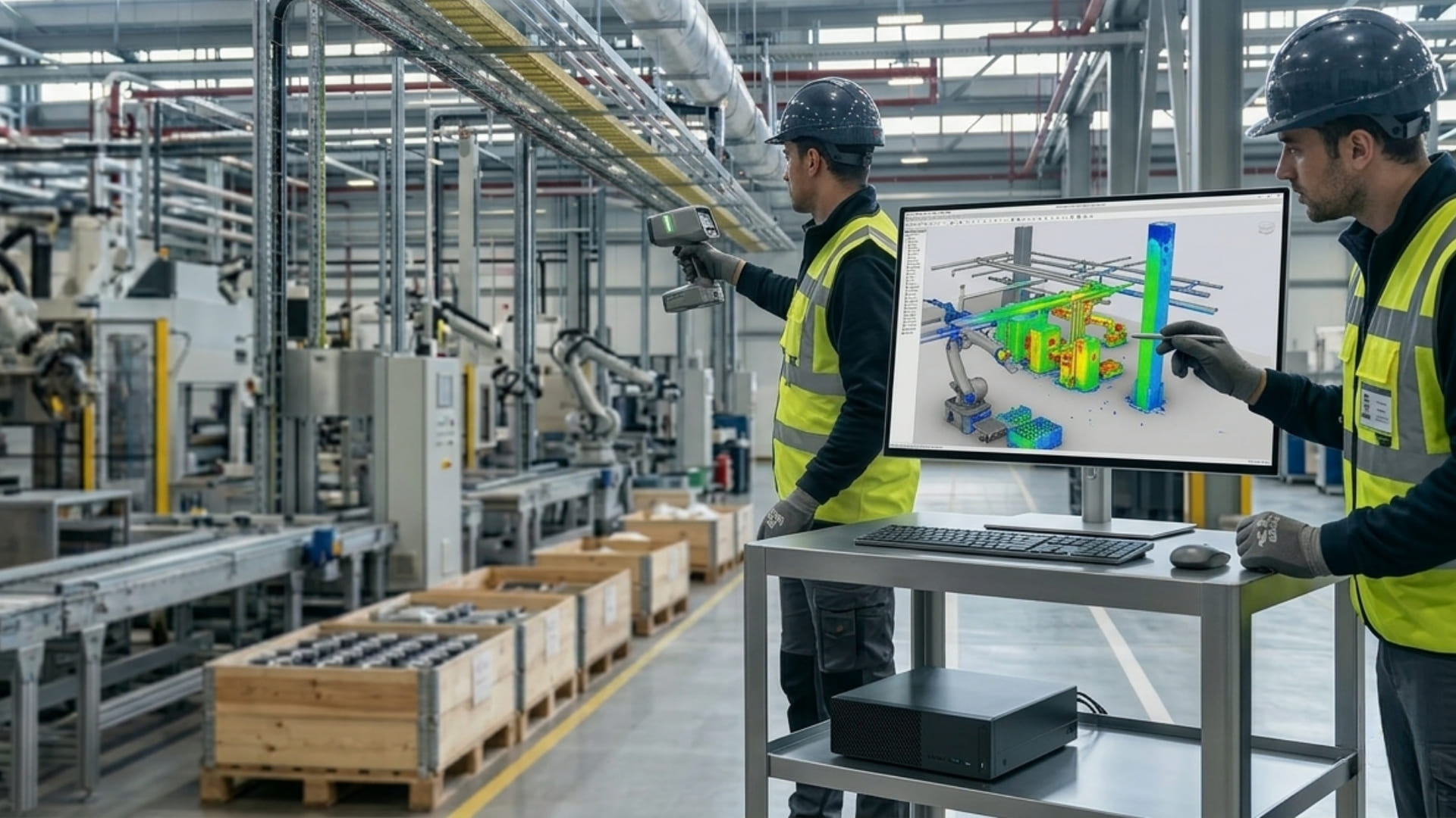 Scan to BIM – Transforming Reality Capture into Intelligent Manufacturing Layouts