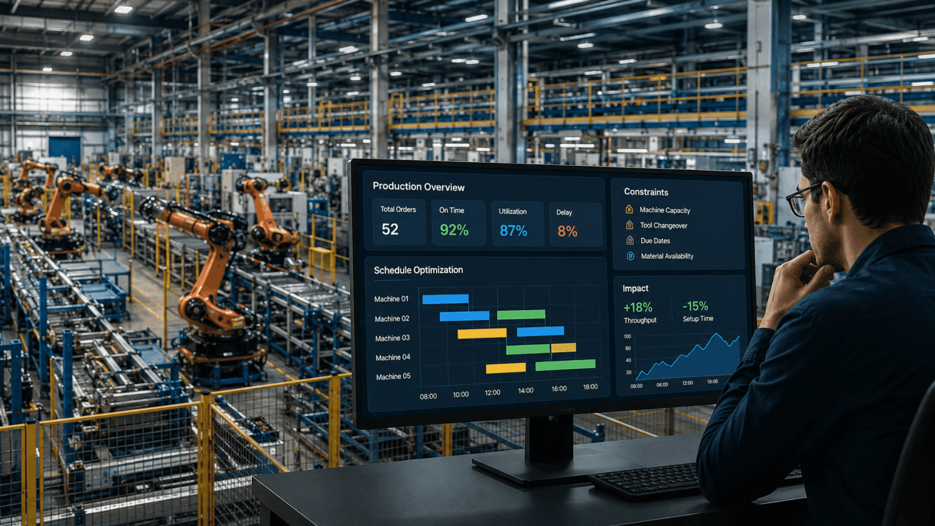 How Constraint-Based Optimization Is Changing the Production Scheduling in Manufacturing 