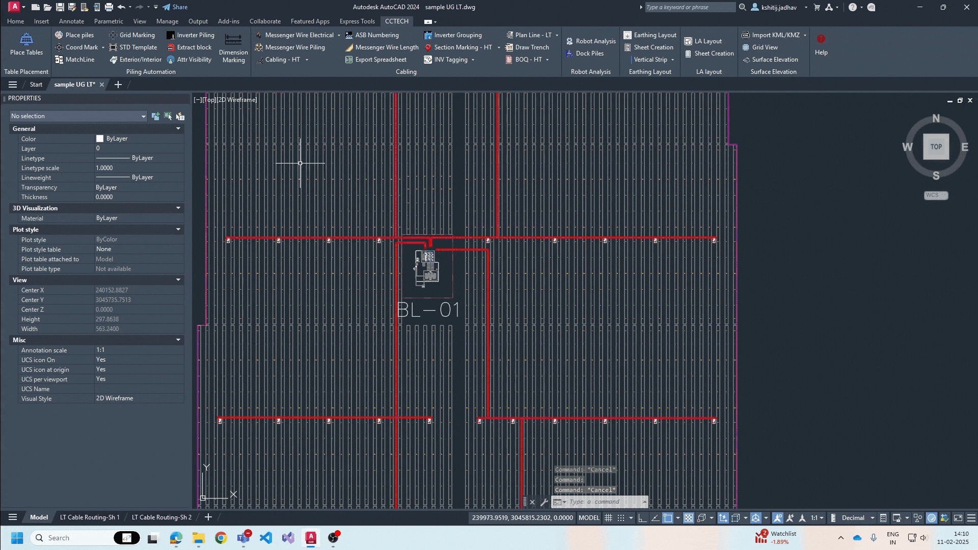 Cable Routing Demo