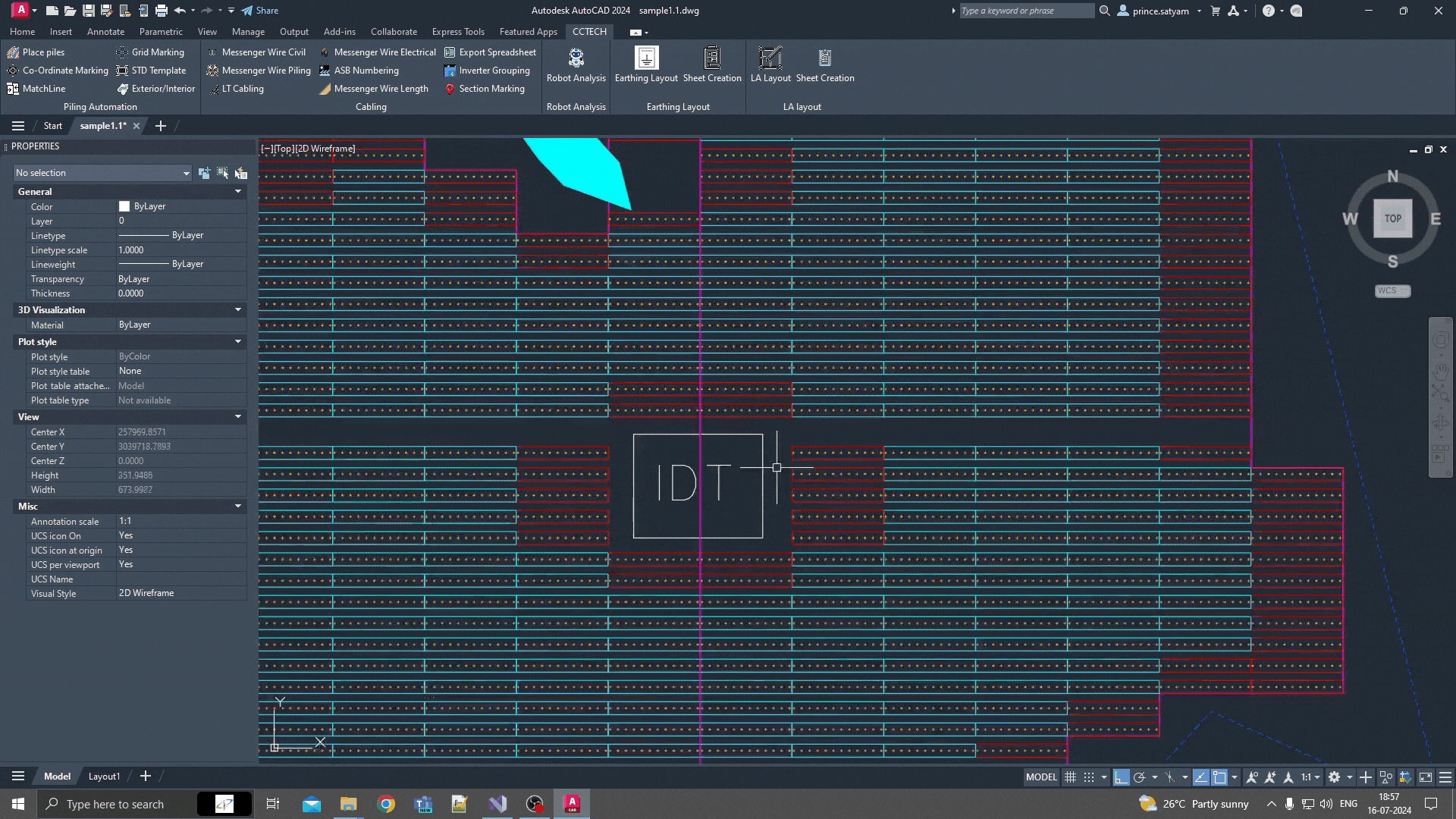 Robot Sizing Placement Demo