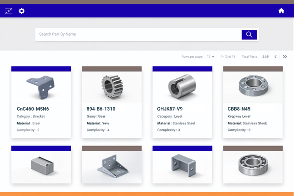AI Based Part Search