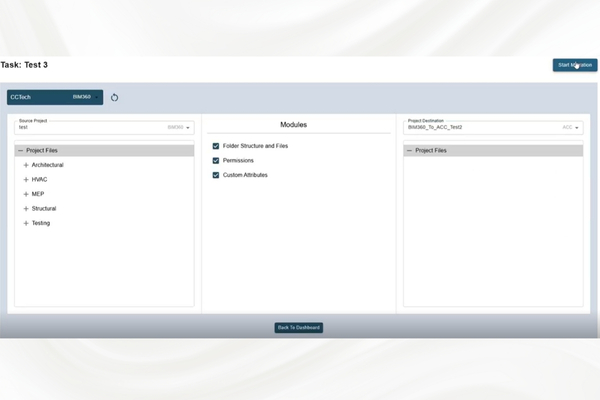 Automated MMS table placement built for alignment, strength & speed - Solar plant
