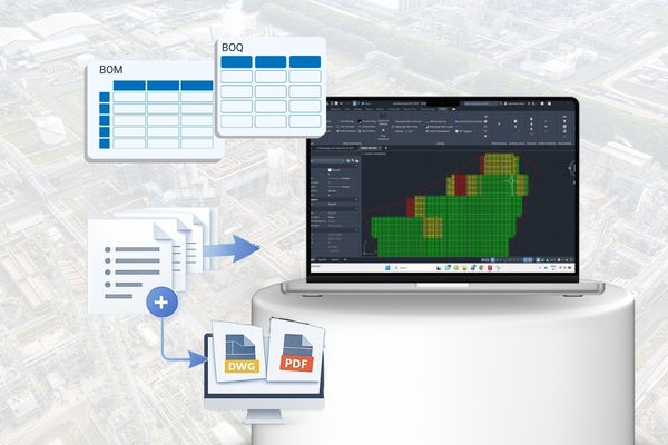 Automated MMS table placement built for alignment, strength & speed - Solar plant