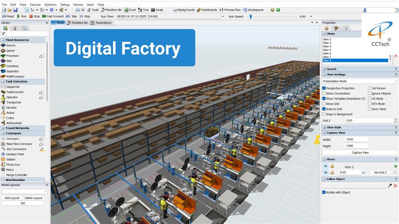 Digital Factory Solutions | Digital Twin | CCTech