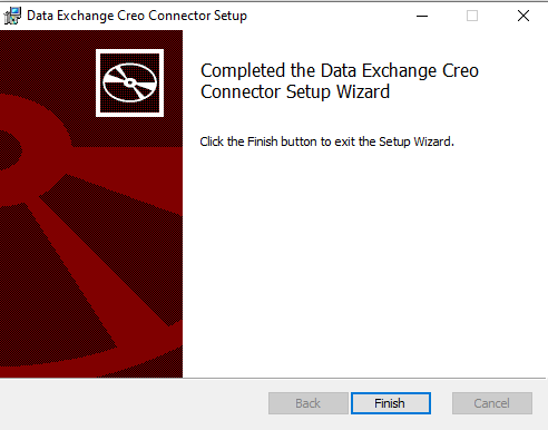 Placeholder screenshot of the Windows uninstall confirmation dialog for the Creo Connector