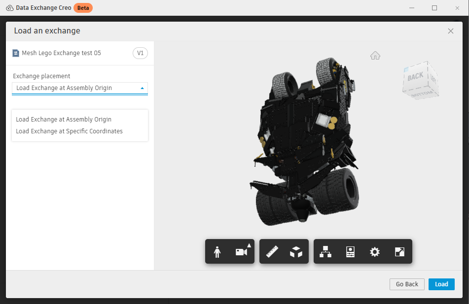 Placeholder screenshot of the Import Preference dialog with facet and hierarchy options